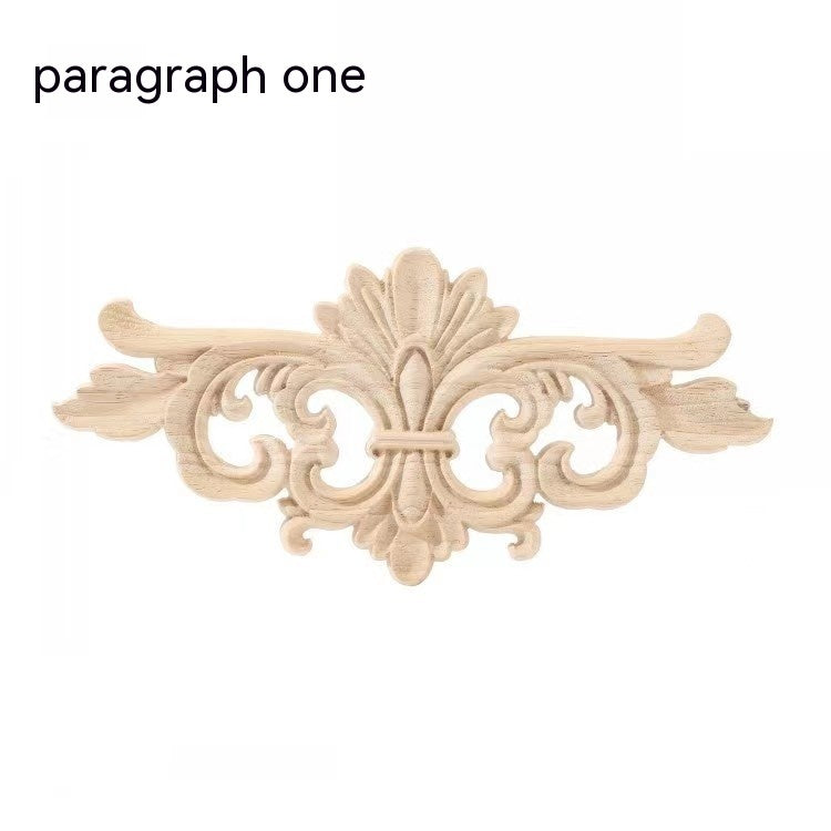 Dongyang Wood Carving European Decals Decorative Accessories
