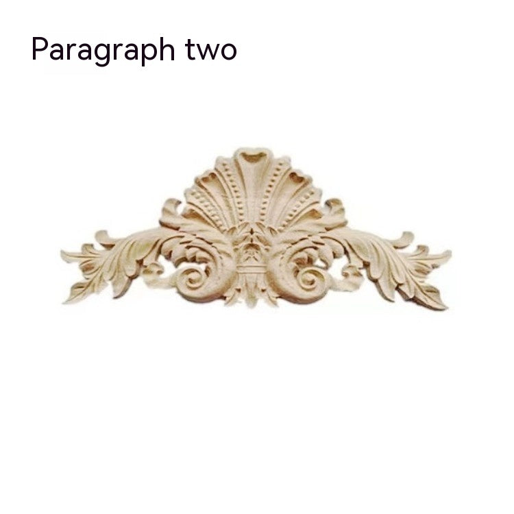 Dongyang Wood Carving European Decals Decorative Accessories