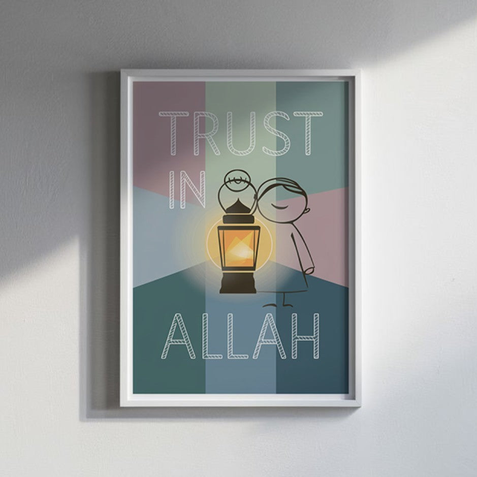 Decorative Canvas Painting Core Framed