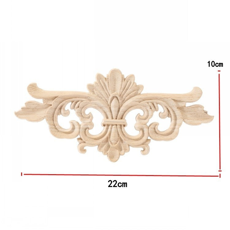 Dongyang Wood Carving European Decals Decorative Accessories