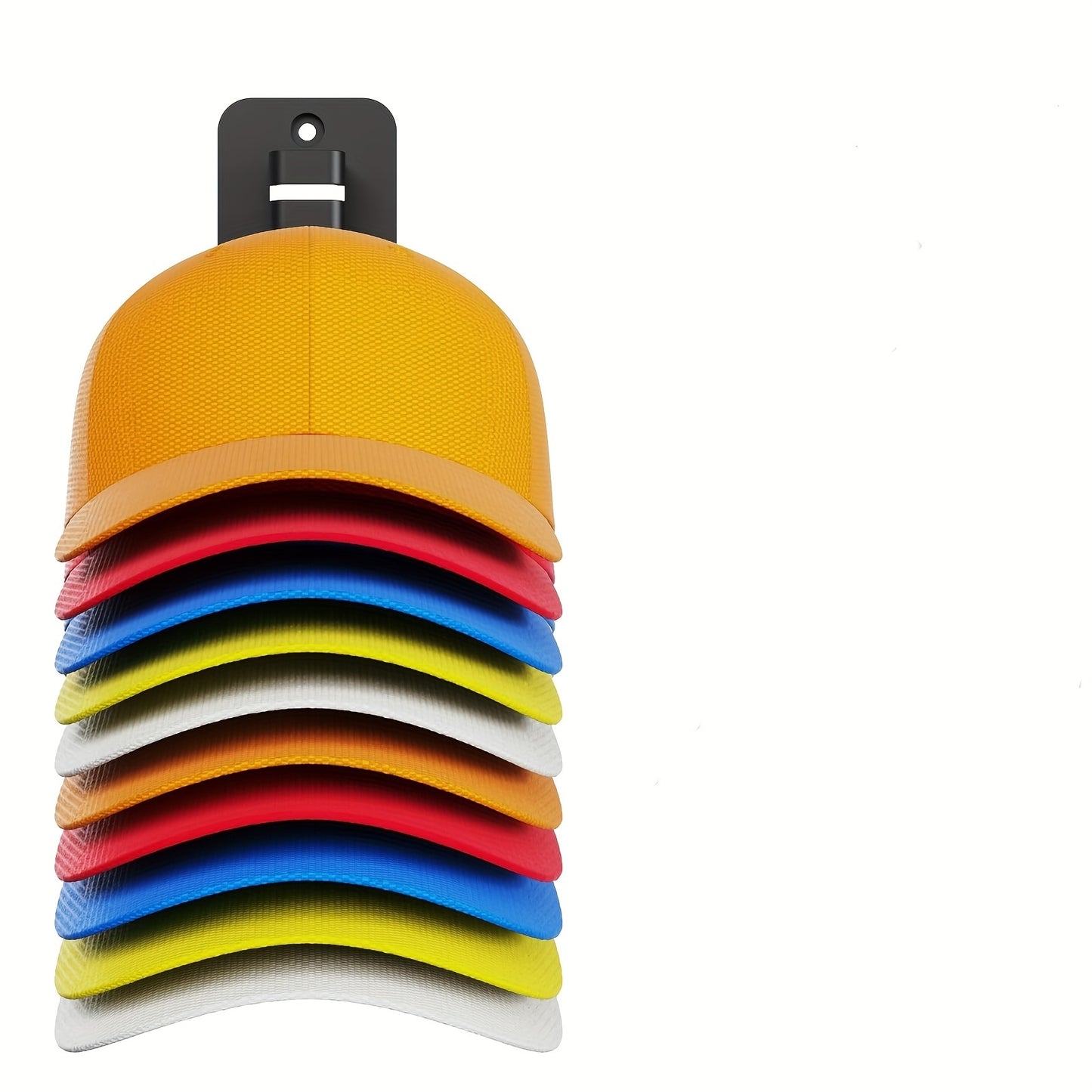 Baseball Cap Wall-mounted Storage Rack, Hat Storage Expert, Large Capacity, Orderly Placement, Easy To Store, Easy To Take