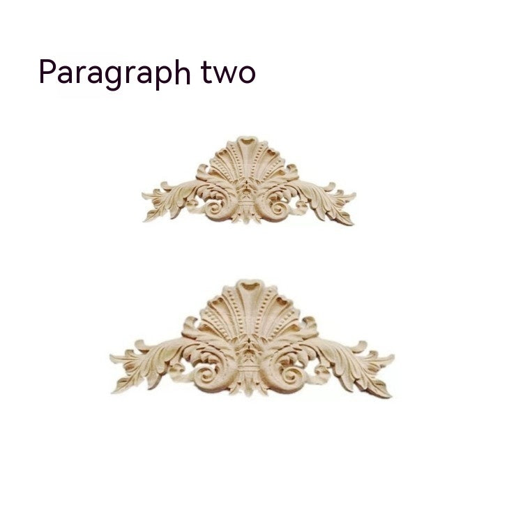 Dongyang Wood Carving European Decals Decorative Accessories