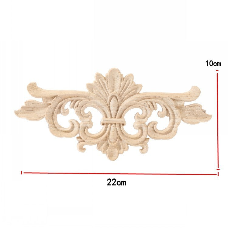 Dongyang Wood Carving European Decals Decorative Accessories